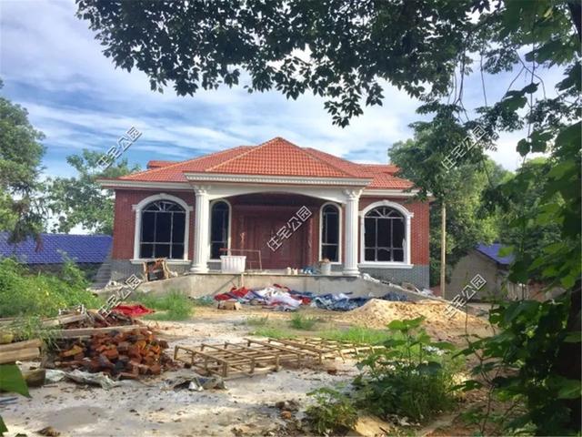 農(nóng)村包工頭給自家建房，30萬建成一層別墅，質(zhì)量更是沒得說