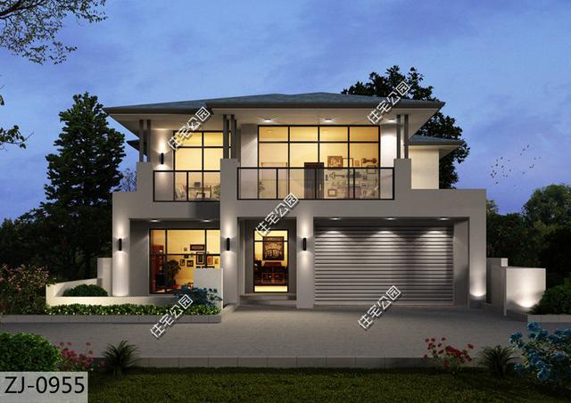 90后成農(nóng)村建房主力，分享一套13X12米的二層別墅，現(xiàn)代風(fēng)格非常漂亮