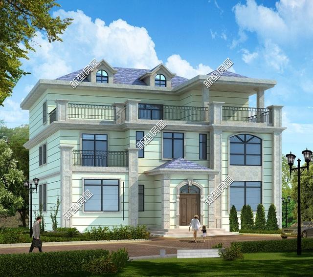 8套農村自建別墅設計，都有堂屋大露臺，第4套最漂亮