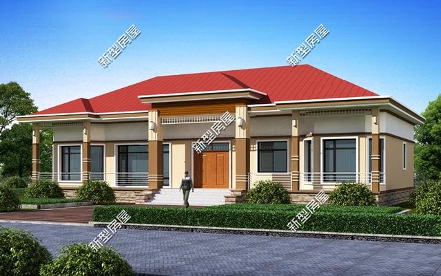 8套農村自建別墅設計，都有堂屋大露臺，第4套最漂亮