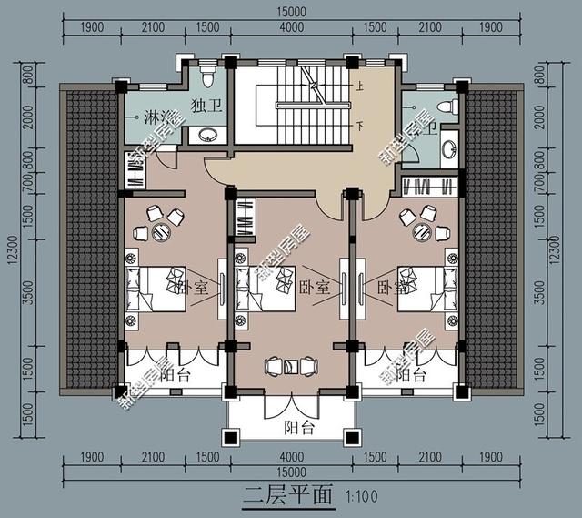8套農村自建別墅設計，都有堂屋大露臺，第4套最漂亮
