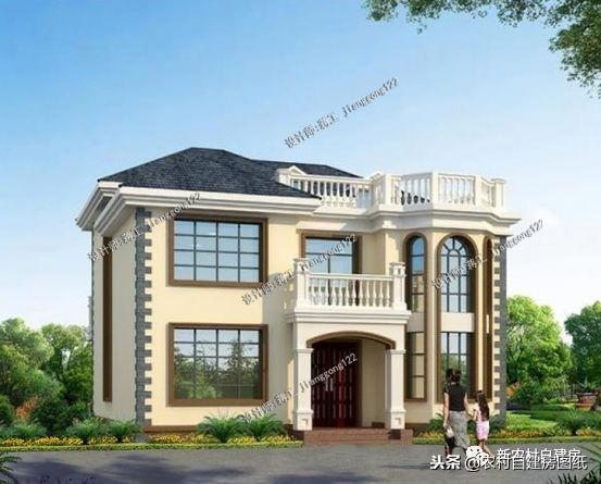 3套二層別墅設(shè)計(jì)圖，帶露臺(tái)的戶型讓人眼前一亮，第2款讓人很糾結(jié)