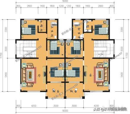 農(nóng)村兄弟最愛的雙拼別墅設(shè)計，大家都喜歡這5款，第1套18萬就能建？