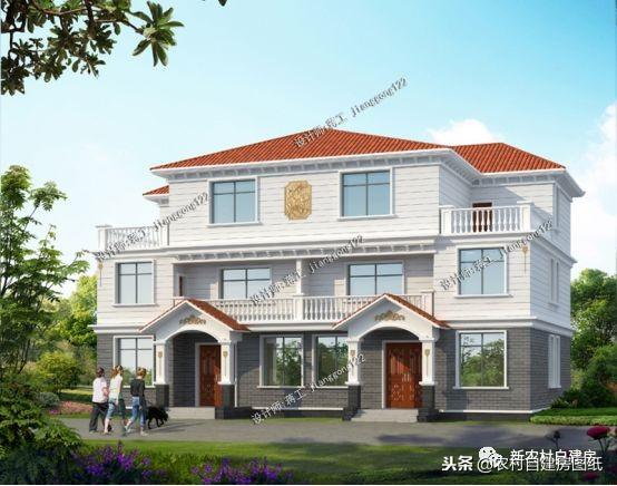 農(nóng)村兄弟最愛的雙拼別墅設(shè)計，大家都喜歡這5款，第1套18萬就能建？