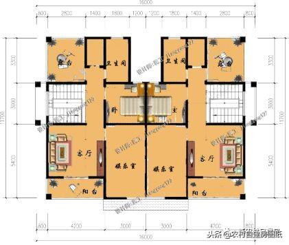 農(nóng)村兄弟最愛的雙拼別墅設(shè)計，大家都喜歡這5款，第1套18萬就能建？