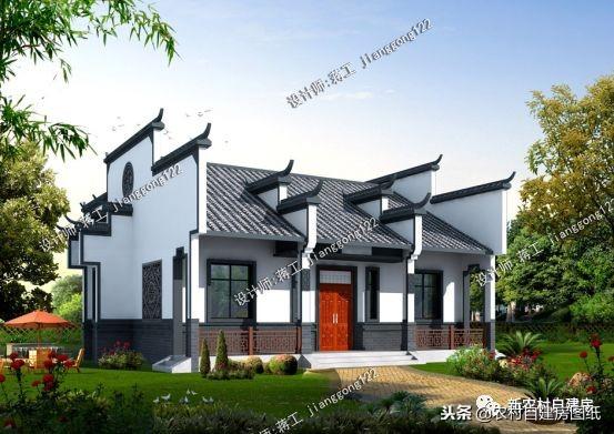 6款帶堂屋的農(nóng)村別墅設(shè)計(jì)圖，2經(jīng)典6奢華，造價(jià)都都不到30萬