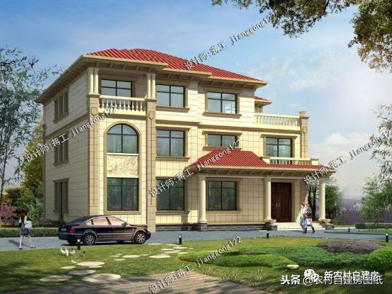 6款帶堂屋的農(nóng)村別墅設(shè)計(jì)圖，2經(jīng)典6奢華，造價(jià)都都不到30萬