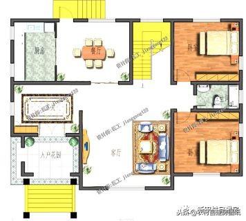6款帶堂屋的農(nóng)村別墅設(shè)計(jì)圖，2經(jīng)典6奢華，造價(jià)都都不到30萬