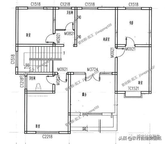 6款帶堂屋的農(nóng)村別墅設(shè)計(jì)圖，2經(jīng)典6奢華，造價(jià)都都不到30萬