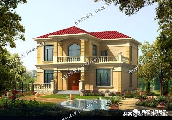 6款帶堂屋的農(nóng)村別墅設(shè)計(jì)圖，2經(jīng)典6奢華，造價(jià)都都不到30萬