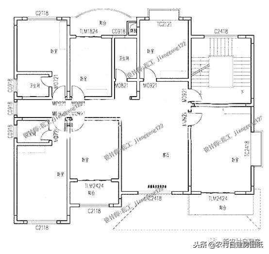 6款帶堂屋的農(nóng)村別墅設(shè)計(jì)圖，2經(jīng)典6奢華，造價(jià)都都不到30萬