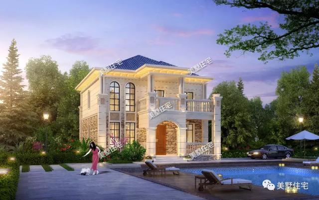 新款12.5X10米二層美墅，6臥4衛(wèi)造價(jià)20萬，實(shí)用性毋庸置疑