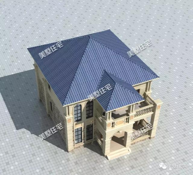 新款12.5X10米二層美墅，6臥4衛(wèi)造價(jià)20萬，實(shí)用性毋庸置疑