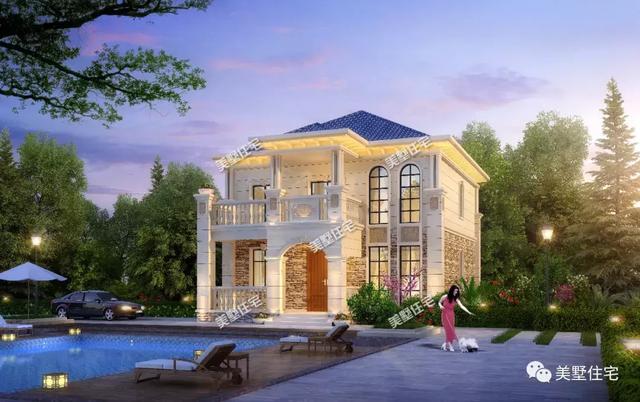 新款12.5X10米二層美墅，6臥4衛(wèi)造價(jià)20萬，實(shí)用性毋庸置疑