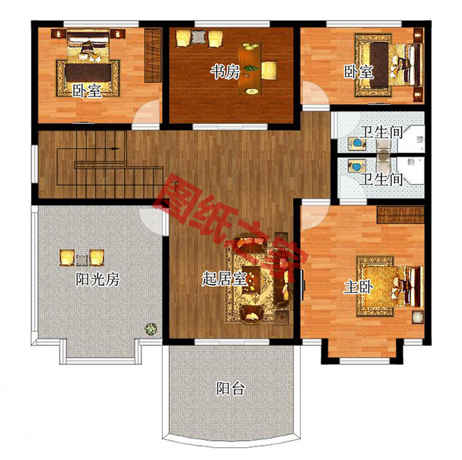 6套建房說二層別墅圖紙，建一棟最漂亮的農(nóng)村二層小樓！