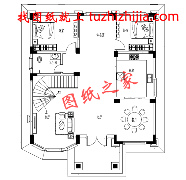 6套建房三層別墅圖紙，一家人幸福美滿得過日子！