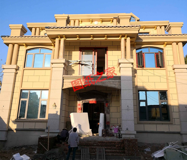 6套建房三層別墅圖紙，一家人幸福美滿得過日子！