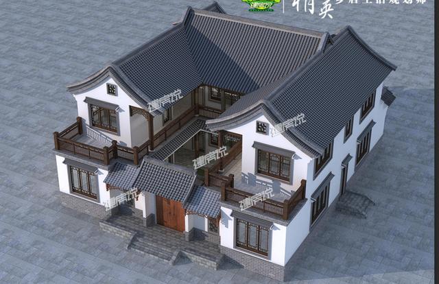 270平米四合院別墅設(shè)計(jì)方案，中國(guó)人的歸屬、心安之處