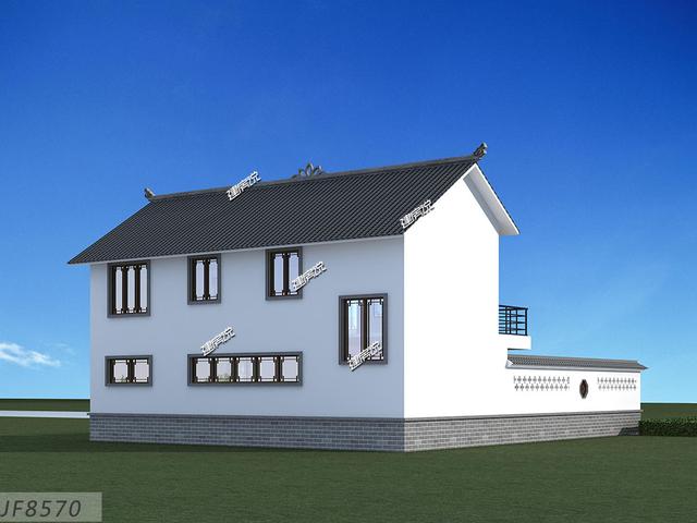 農(nóng)村小伙在老家給父母建了一棟養(yǎng)老別墅，父母開(kāi)心的像個(gè)孩子