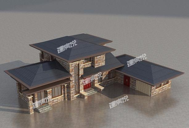 在靜謐的農(nóng)村老家，建一棟合院別墅，從此過上瀟灑的生活