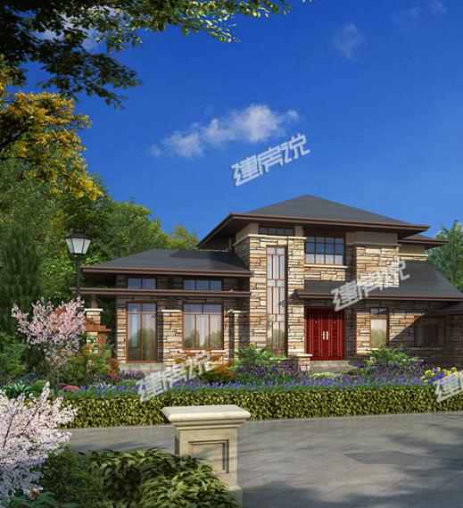 在靜謐的農(nóng)村老家，建一棟合院別墅，從此過上瀟灑的生活