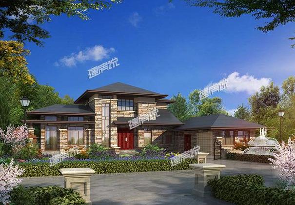 在靜謐的農(nóng)村老家，建一棟合院別墅，從此過上瀟灑的生活