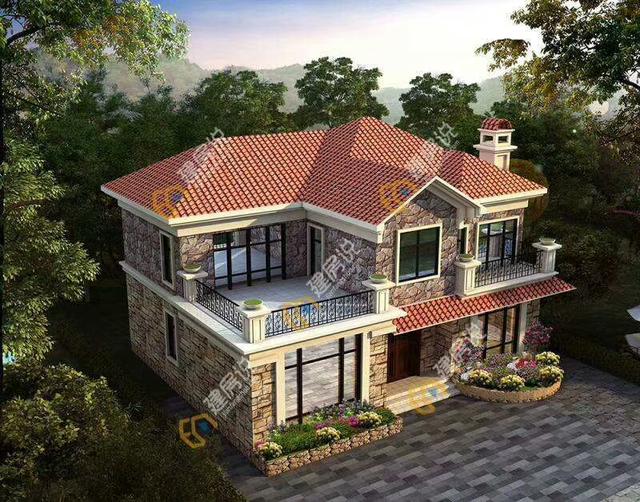 最美的農(nóng)村二層別墅設(shè)計(jì)，深受大家歡迎，建成實(shí)景美翻了