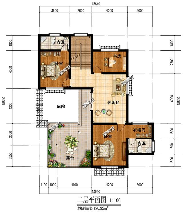 建了棟三層徽派別墅，我家是村里最美的，漂亮接地氣，享受極了
