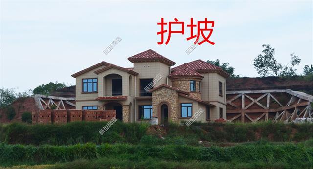 湖南農(nóng)村小伙花40萬蓋了30米長的堡坎，大家都說這是要建城堡