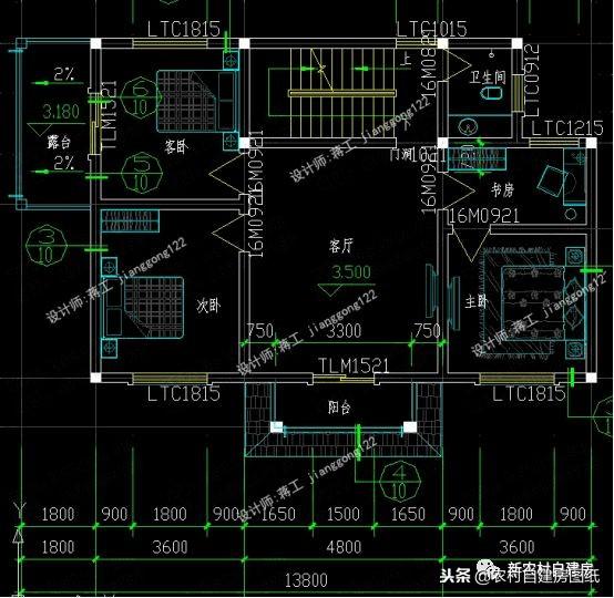 簡(jiǎn)單大氣造價(jià)低的農(nóng)村三層別墅設(shè)計(jì)圖，主體造價(jià)只要25萬，回家一建真氣派