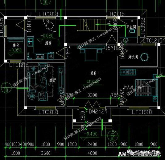簡(jiǎn)單大氣造價(jià)低的農(nóng)村三層別墅設(shè)計(jì)圖，主體造價(jià)只要25萬，回家一建真氣派