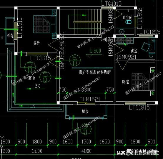 簡(jiǎn)單大氣造價(jià)低的農(nóng)村三層別墅設(shè)計(jì)圖，主體造價(jià)只要25萬，回家一建真氣派