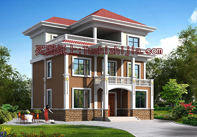 農(nóng)村2層半現(xiàn)代別墅圖片大全，時(shí)尚漂亮、讓人羨慕！