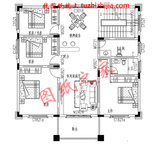 農(nóng)村2層半現(xiàn)代別墅圖片大全，時(shí)尚漂亮、讓人羨慕！