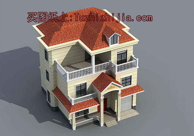 農(nóng)村2層半現(xiàn)代別墅圖片大全，時(shí)尚漂亮、讓人羨慕！