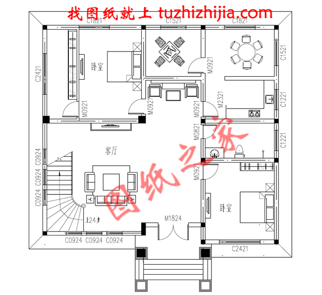 農(nóng)村2層半現(xiàn)代別墅圖片大全，時(shí)尚漂亮、讓人羨慕！