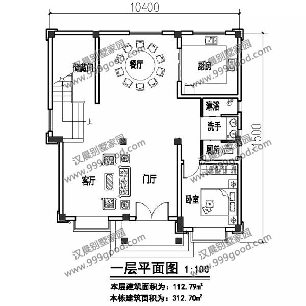 中風(fēng)格三層別墅戶型圖，這就是未來最漂亮的農(nóng)村房屋
