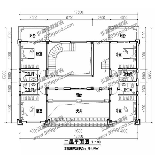 中風(fēng)格三層別墅戶型圖，這就是未來最漂亮的農(nóng)村房屋