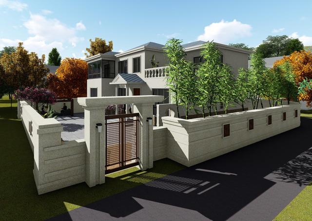 18年最新農(nóng)村二層別墅戶型圖及效果圖，6室3廳主體只要35萬！