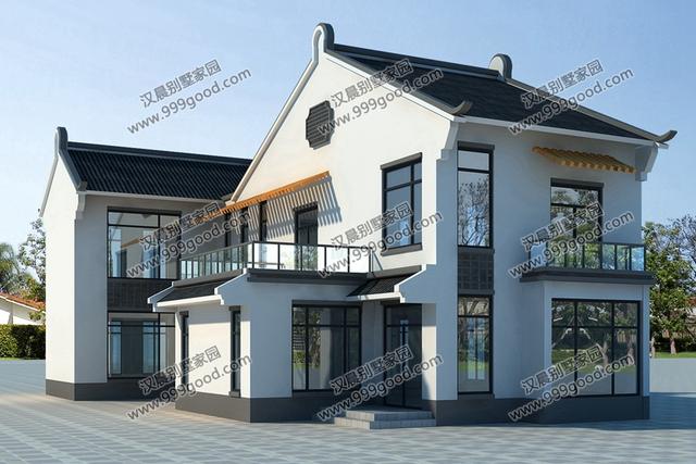 自建房造價是多少？這3套新中式帶庭院別墅設(shè)計給你答案！