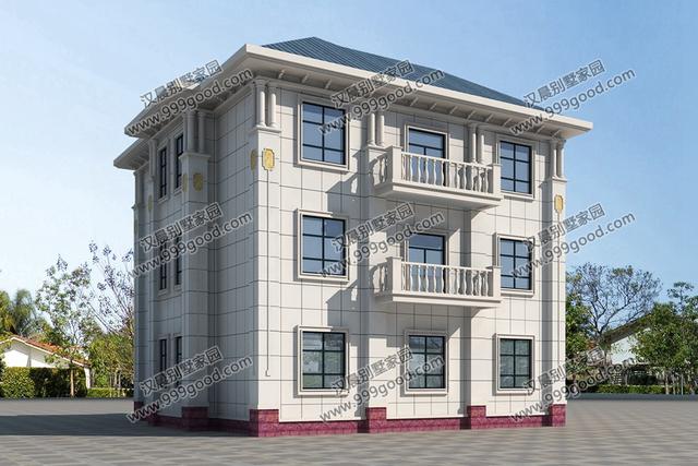 最適合農(nóng)村的實用布局、方正戶型，兩套廣西自建522平農(nóng)村別墅