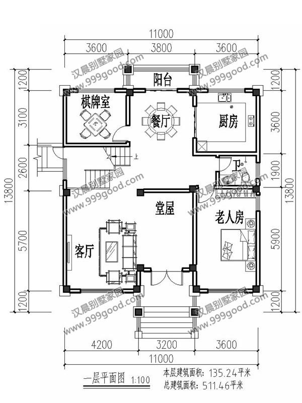 2套客廳挑空的農(nóng)村別墅，父母最喜歡的復(fù)式樓中樓！