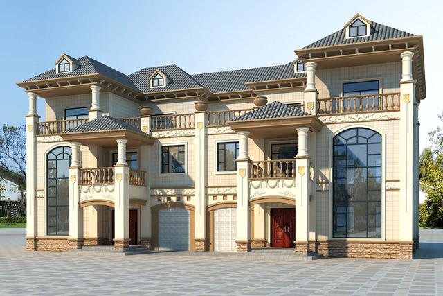 今年的蓋房愿望實(shí)現(xiàn)了嗎？2套豪華雙拼別墅實(shí)拍照片，過年想低調(diào)都難