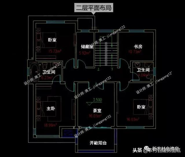 4套獨(dú)具美感的平屋頂農(nóng)村別墅設(shè)計(jì)，北方小伙也能建農(nóng)村豪宅
