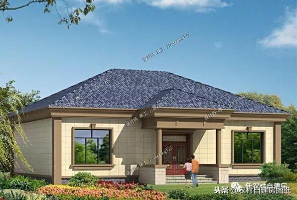 5套農(nóng)村一層別墅設計圖，10萬15萬20萬就能建好，你看中哪款了