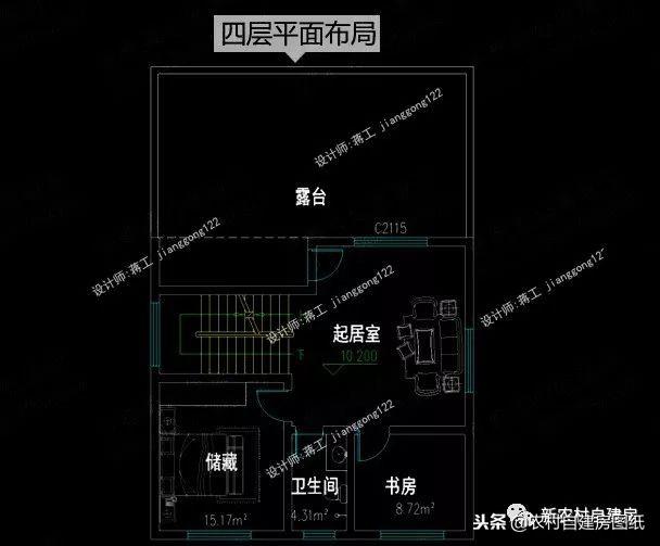 宅基地只有9×13米，這3套三層、三層半別墅設(shè)計(jì)都非常漂亮劃算