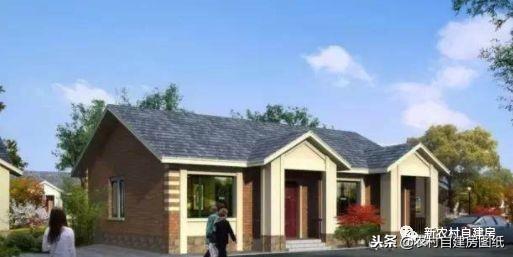 從這4套別墅設(shè)計中就能看出南北差異，第3套南北都可建