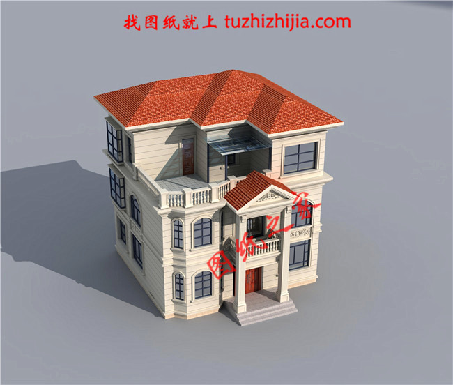 非常好看的農(nóng)村二層半別墅設(shè)計(jì)，建成后一定會(huì)被村里人踏破門檻！