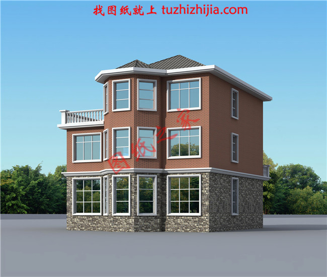 非常好看的農(nóng)村二層半別墅設(shè)計(jì)，建成后一定會(huì)被村里人踏破門檻！