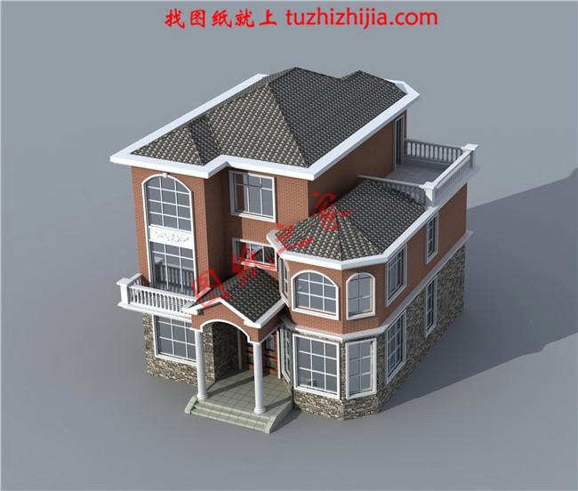 非常好看的農(nóng)村二層半別墅設(shè)計(jì)，建成后一定會(huì)被村里人踏破門檻！